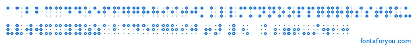 Fonte BraillenumhollowBold – fontes azuis