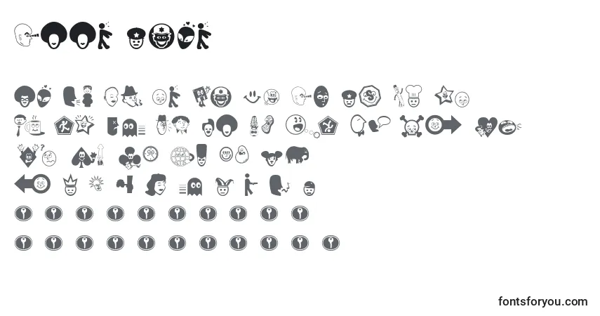 Good Head-fontti – aakkoset, numerot, erikoismerkit