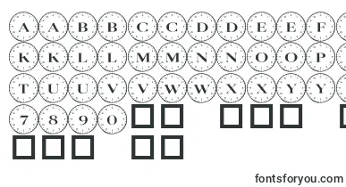101 Compass font – Fonts Starting With 1