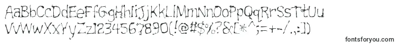 Trainwrecklite-Schriftart – Geil Schriften