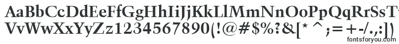 Kuenstler480BoldBt-fontti – Televisioon tarkoitetut fontit