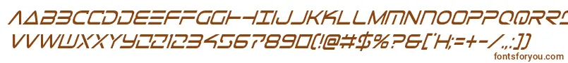 Telemarinescondital1-fontti – ruskeat fontit