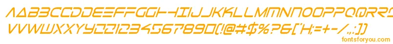 Шрифт Telemarinescondital1 – оранжевые шрифты