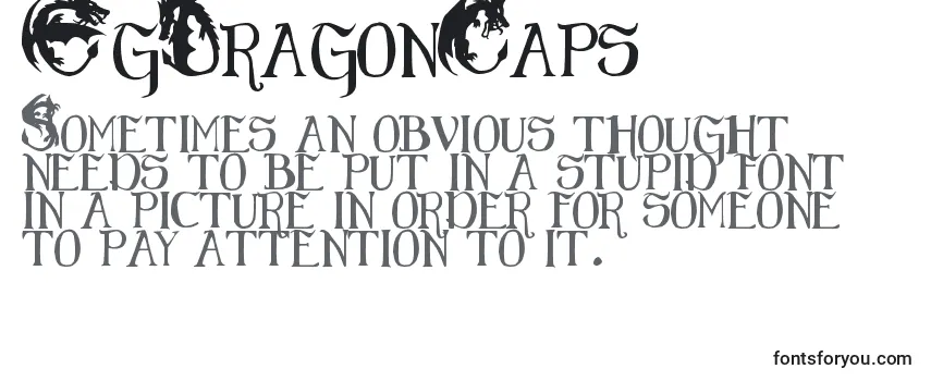 EgDragonCaps (117131) フォントのレビュー