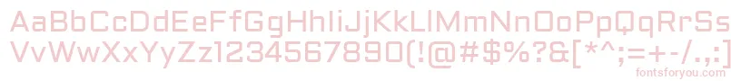 AldrichRegular Font – Pink Fonts on White Background