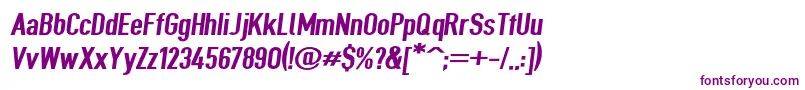 Giveahootexbdextobl-Schriftart – Violette Schriften