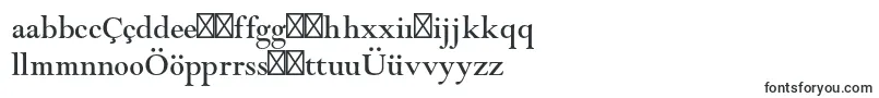 Шрифт Goudymodernmtstd – азербайджанские шрифты