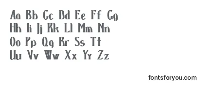 D spenserblack Font
