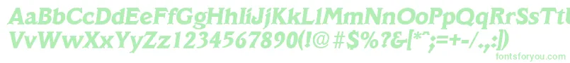 VeracruzBoldita Font – Green Fonts