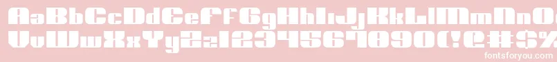 Nolo ffy Font – White Fonts on Pink Background