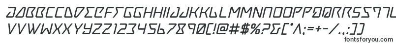 Tracerboldital-fontti – Fontit Microsoft Wordille