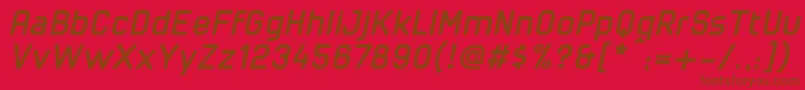 More about CuyabraBoldOblique Font CuyabraBoldOblique Font – Brown Fonts on Red Background