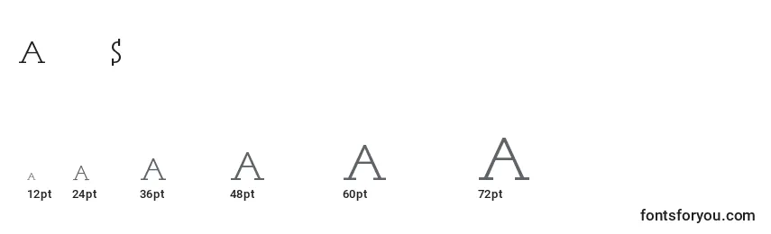 AccaSet Font Sizes