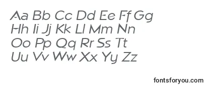 NapaSfItalic Font