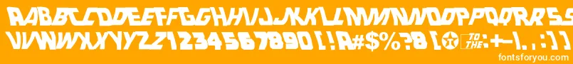 Подробнее о шрифте Back1 Шрифт Back1 – белые шрифты на оранжевом фоне
