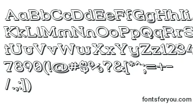 Strslw3r font – Fonts Ships