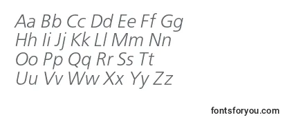 Review of the FreesetcItalic Font