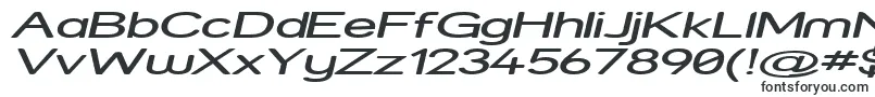 StreetExpandedItalic Font – Fonts for iPhone