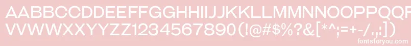 GalderglynnTitlingBk Font – White Fonts on Pink Background