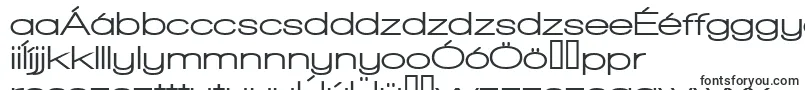 Шрифт WalkwayExpandUltrabold – венгерские шрифты