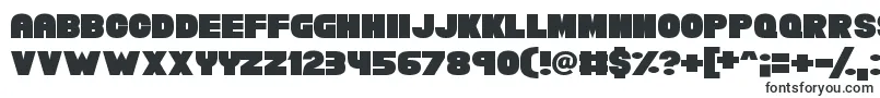 ChunkyFunks-Schriftart – Rahmen-Schriften