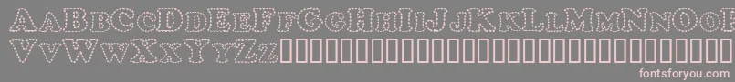 ChubbyTrail Font – Pink Fonts on Gray Background