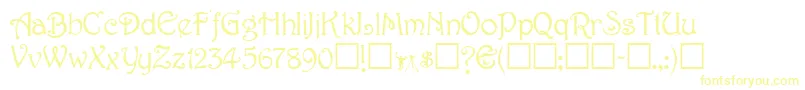 TeepeeRegular Font – Yellow Fonts