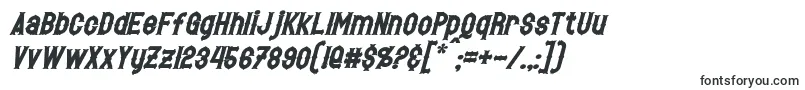 HetfieldBoldItalic-fontti – Vakiintuneet fontit
