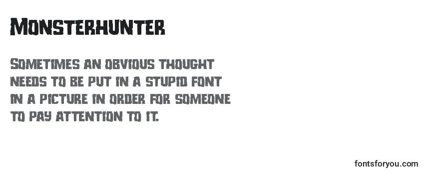 Monsterhunter Font