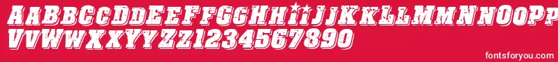 Подробнее о шрифте Cfrevolution Шрифт Cfrevolution – белые шрифты на красном фоне
