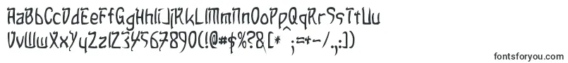 Шрифт Taibaijan – шрифты для шапки профиля