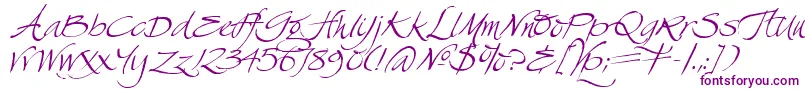 SwanSong Font – Purple Fonts