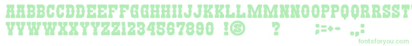 GomariceNandakaWestern Font – Green Fonts