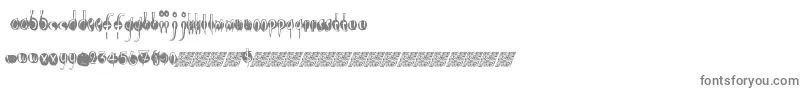 Openlounge Font – Gray Fonts on White Background