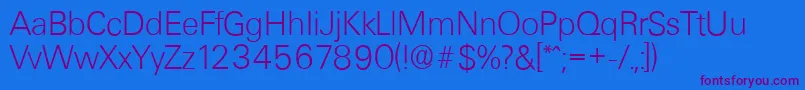 Подробнее о шрифте UltimateserialXlightRegular Шрифт UltimateserialXlightRegular – фиолетовые шрифты на синем фоне
