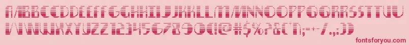Nathanbrazilgrad Font – Red Fonts on Pink Background
