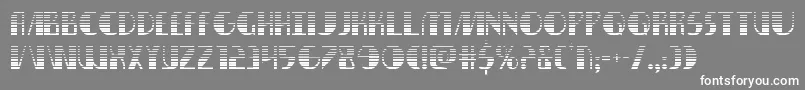 Nathanbrazilgrad Font – White Fonts on Gray Background