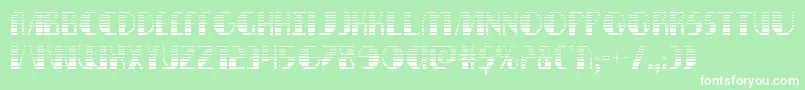 Nathanbrazilgrad Font – White Fonts on Green Background