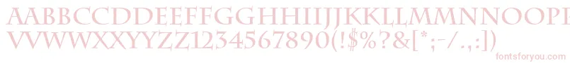 CharlemagneBold Font – Pink Fonts