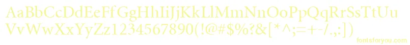 Mntr Font – Yellow Fonts