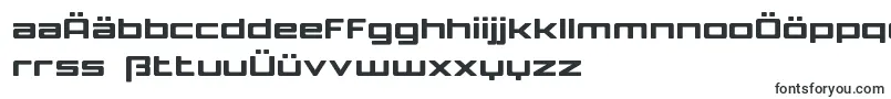 Шрифт Phoenicialowercasecond – немецкие шрифты