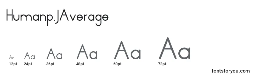 Humanp.JAverage (117405) Font Sizes
