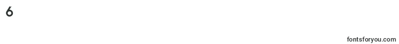 HutanLestari Font – Fonts for Digit 6
