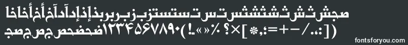 Saiba mais sobre a fonte Basrapersiantt Fonte Basrapersiantt – fontes brancas