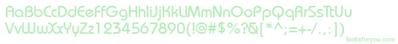 Bauhausett Font – Green Fonts
