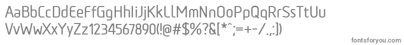 TadaoMedium Font – Gray Fonts on White Background