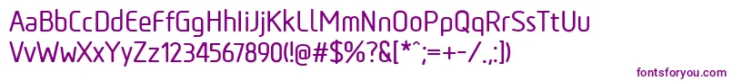 TadaoMedium Font – Purple Fonts on White Background