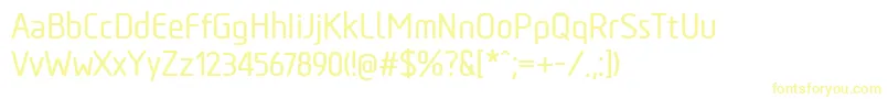 TadaoMedium Font – Yellow Fonts