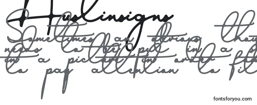 Обзор шрифта Austinsigns (117426)
