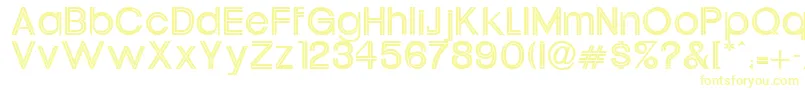 Weitere Informationen zur Uptight-Schriftart Uptight-Schriftart – Gelbe Schriften